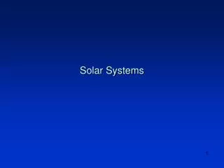 Solar Systems