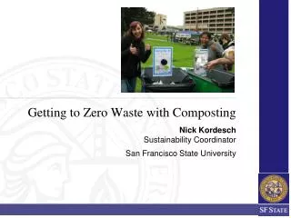 Getting to Zero Waste with Composting