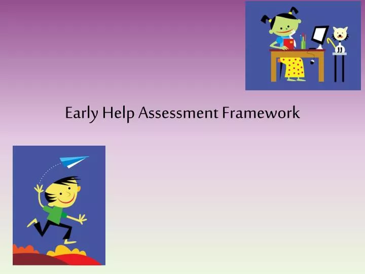 early help assessment framework