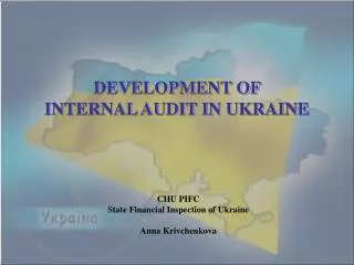 DEVELOPMENT OF INTERNAL AUDIT IN UKRAINE