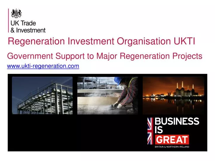 regeneration investment organisation ukti