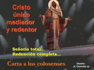 Cristo único mediador y redentor