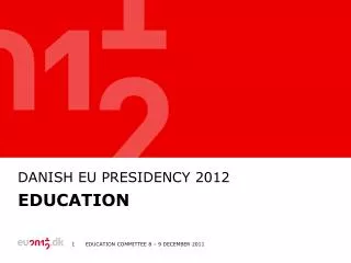 DANISh EU Presidency 2012