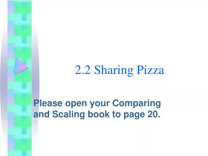 2 2 sharing pizza