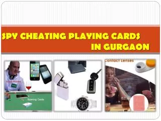 Mindblowing Spy Cheating Playing Cards in Gurgaon