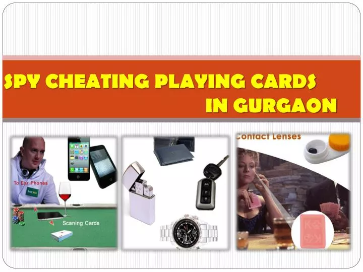spy cheating playing cards in gurgaon
