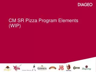 CM SR Pizza Program Elements (WIP)