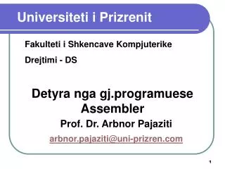 Universiteti i Prizrenit