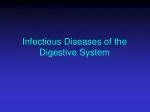 Infectious Diseases of the Digestive System - slide 1