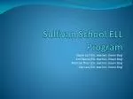 Sullivan School ELL Program - slide 1