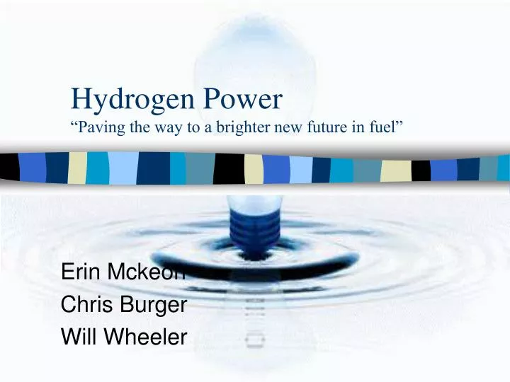 hydrogen power paving the way to a brighter new future in fuel