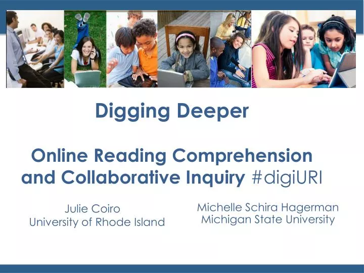 digging deeper online reading comprehension and collaborative inquiry digiuri