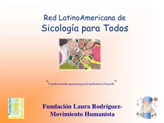 Red LatinoAmericana de Sicología para Todos