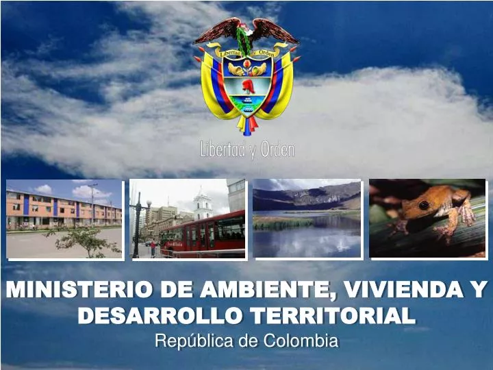 ministerio de ambiente vivienda y desarrollo territorial rep blica de colombia