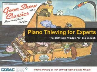 Piano Thieving for Experts