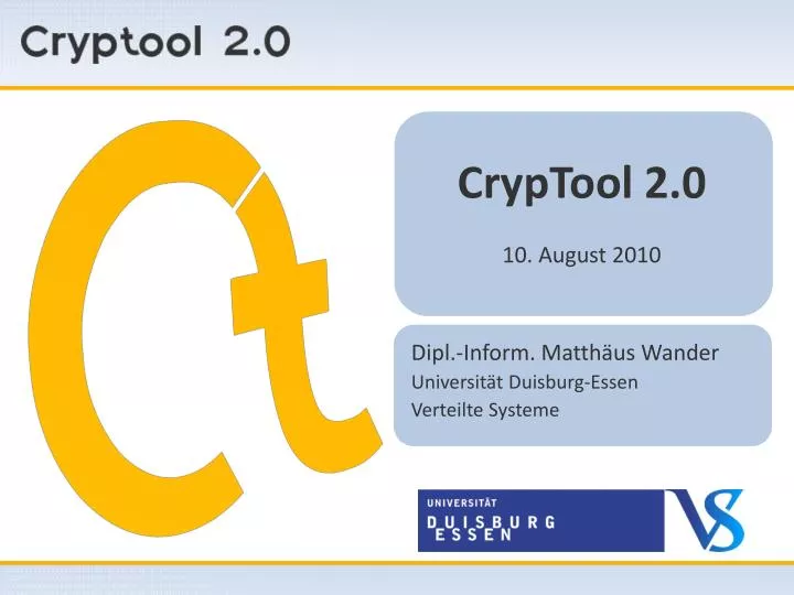 cryptool 2 0 10 august 2010