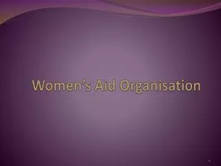Women’s Aid Organisation