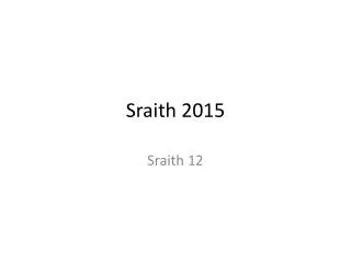Sraith 2015