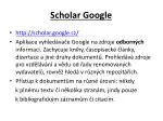 Scholar Google - slide 1