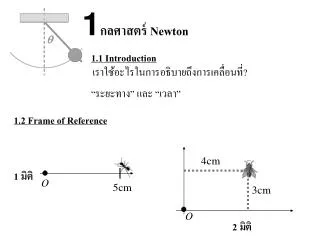 1 กลศาสตร์ Newton