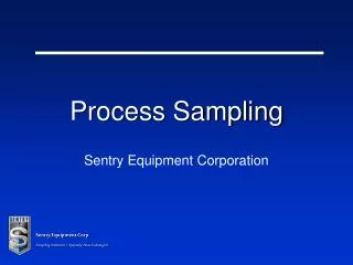 Process Sampling