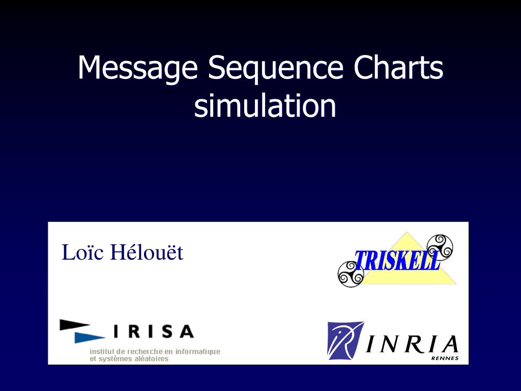 PPT - Message Sequence Charts simulation PowerPoint Presentation, free ...