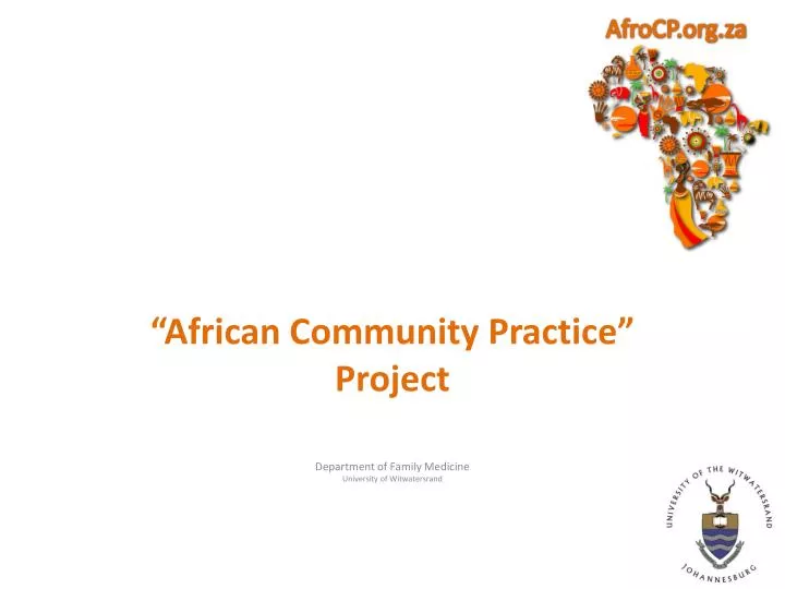 african community practice project