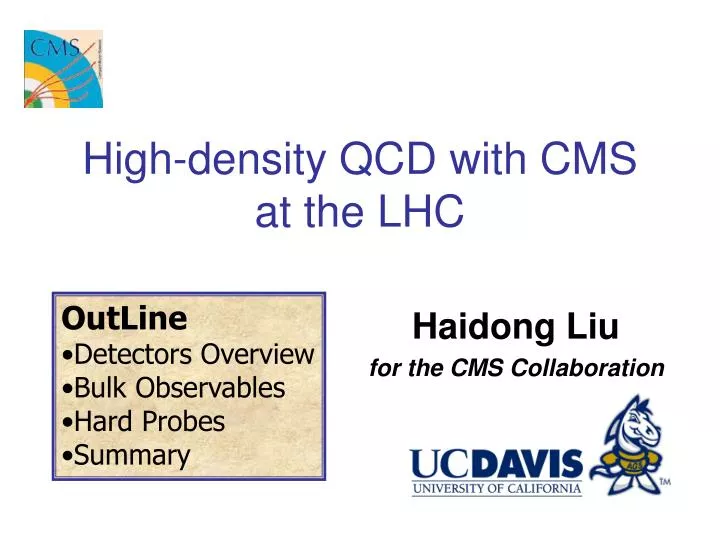 high density qcd with cms at the lhc