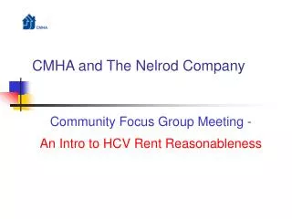 CMHA and The Nelrod Company