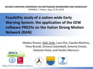 SECOND EUROPEAN CONFERENCE ON EARTHQUAKE ENGINEERING AND SEISMOLOGY