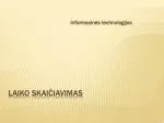 Laiko skai čiavimas - slide 1