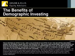 The Benefits of Demographic Investing