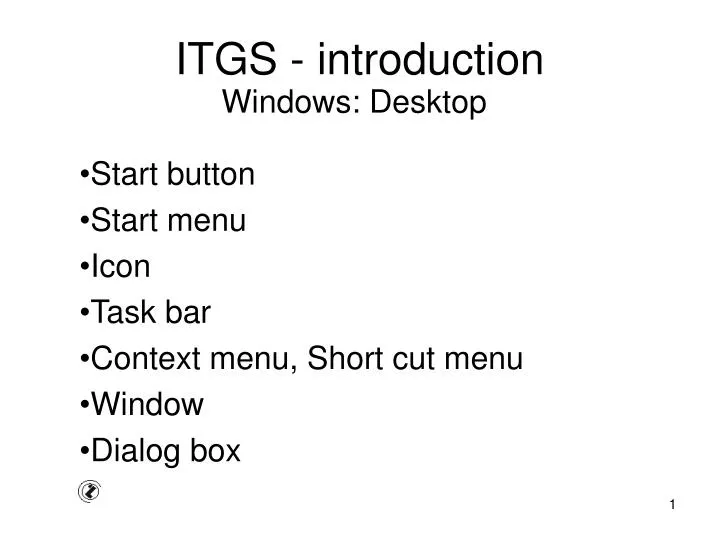 itgs introduction