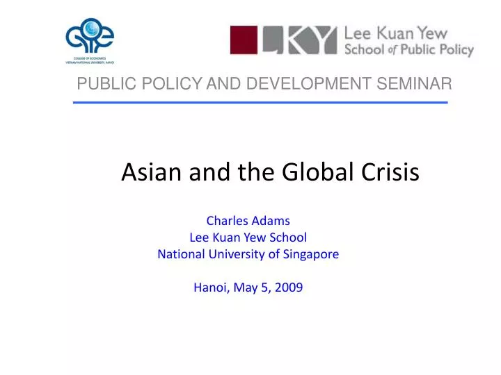 asian and the global crisis