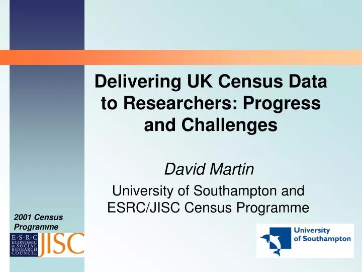 delivering uk census data to researchers progress and challenges