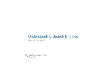 Understanding Search Engines
