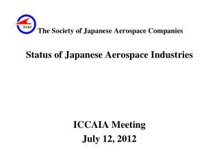 The Society of Japanese Aerospace Companies