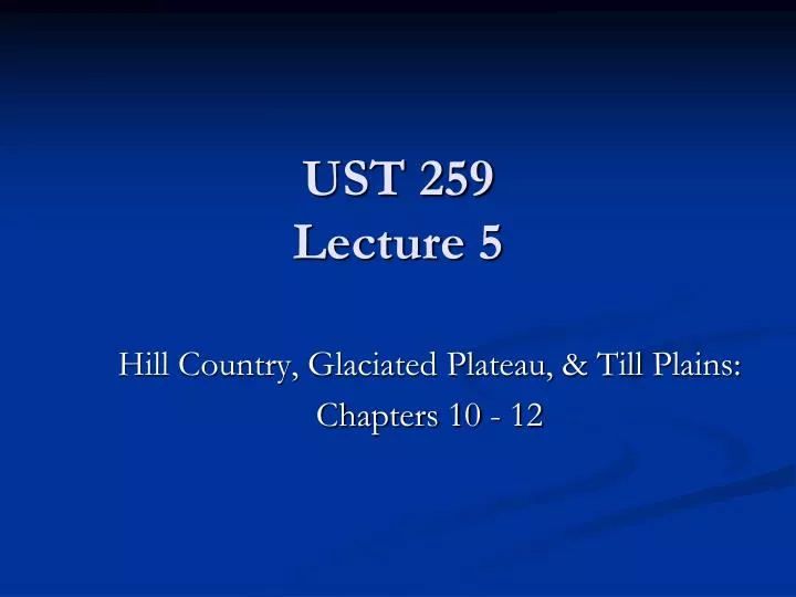 ust 259 lecture 5