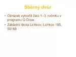 Sběrný dvůr - slide 1