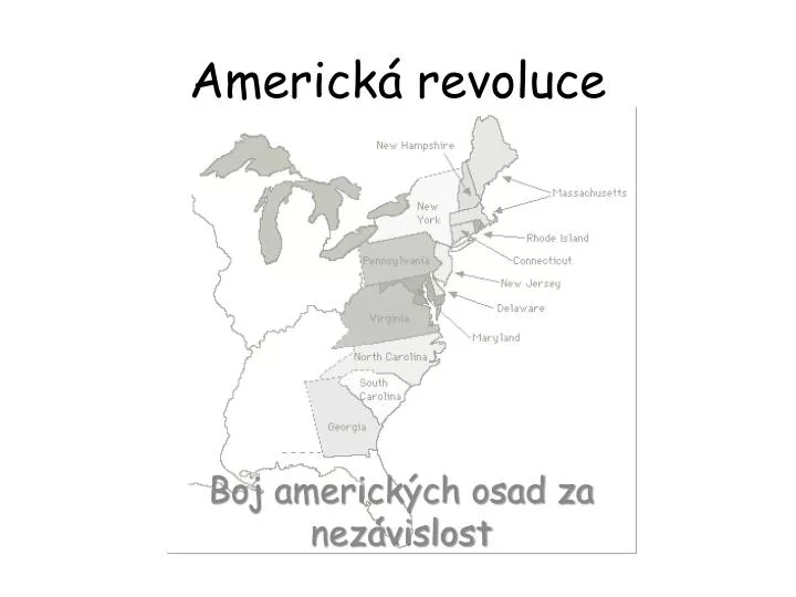 americk revoluce