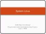 System Linux - slide 1