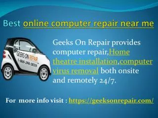 Best online computer repair near me