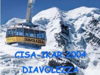 CISA-IKAR 2004 DIAVOLEZZA