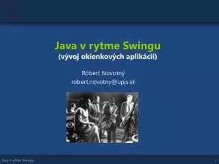 Java v rytme Swingu (vývoj okienkových aplikácií)