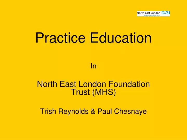 practice education