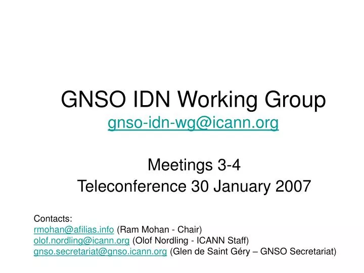 gnso idn working group gnso idn wg@icann org