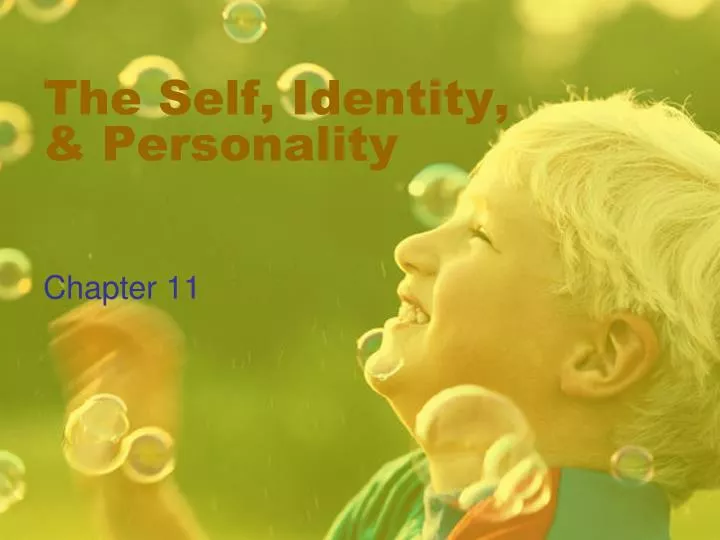 the self identity personality