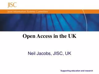 Open Access in the UK