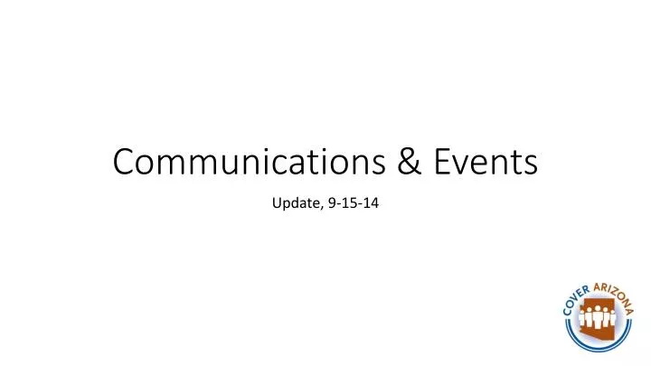 communications events