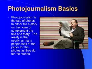 Photojournalism Basics